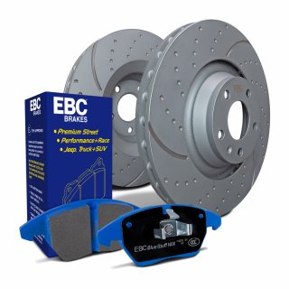 EBC S6 Brake Pad and Rotor Kit main image 1